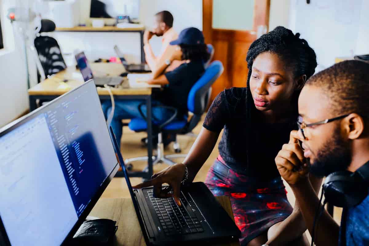 What is computational engineering? Two computational science students coding
